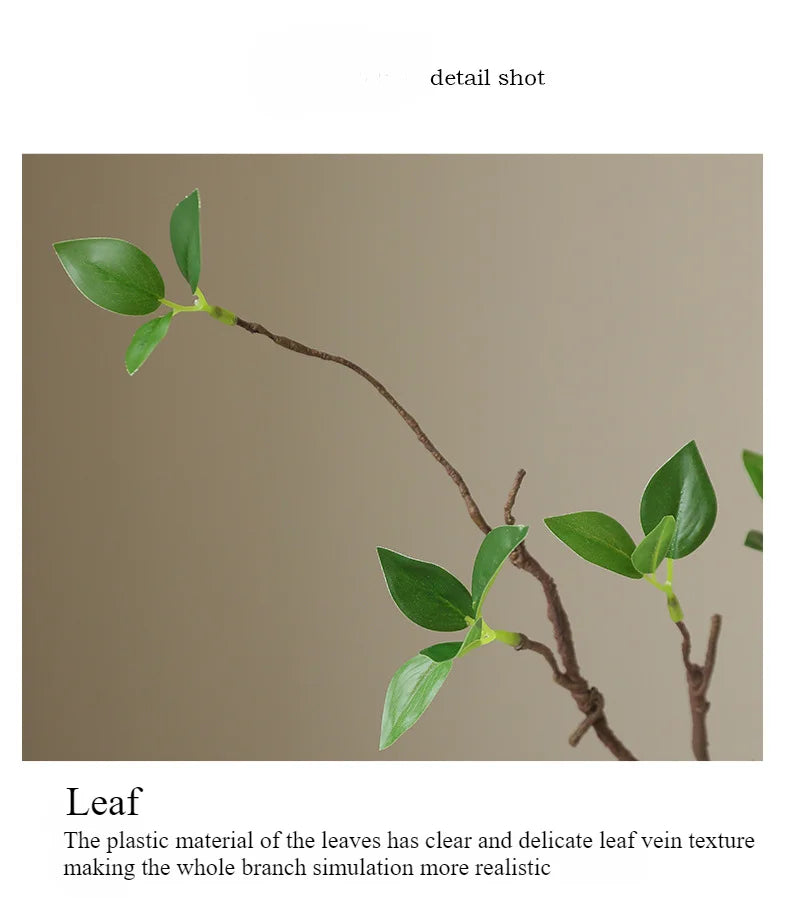 🪵 Artificial Withered Tree Branches with Silk Flowers – Rustic Indoor Decor for Weddings, Parties & Home Styling 🪵