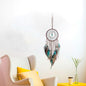 Handcrafted Bohemian LED Dream Catcher – Feather Night Light & Peaceful Wall Decor for Home or Office