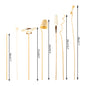 🌿 7pcs Natural Rattan Aromatherapy Diffuser Sticks – 22cm Replacement Reeds for Essential Oil Diffusers 🌿