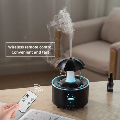 Aierwill V88 Cloud Rain Humidifier & Aroma Diffuser