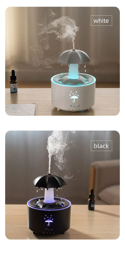 Aierwill V88 Cloud Rain Humidifier & Aroma Diffuser