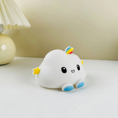 🌟 Cute Cartoon LED Night Light – Battery-Powered Holiday Decor Lamp for Kids’ Bedrooms & Festive Celebrations 🌟