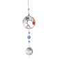 Crystal Light Catcher Tree of Life Crystal Ornament Rainbow Maker Crystal Prism Chakra Pendant Window Home Garden Decor