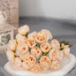 🌸 27-Head Artificial Pink Rose & Peony Silk Flower Bouquet – Elegant Faux Floral Arrangement for Weddings, Parties & Home Decor 🌸