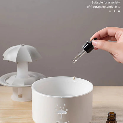 Aierwill V88 Cloud Rain Humidifier & Aroma Diffuser