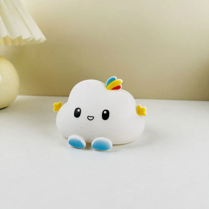 🌟 Cute Cartoon LED Night Light – Battery-Powered Holiday Decor Lamp for Kids’ Bedrooms & Festive Celebrations 🌟