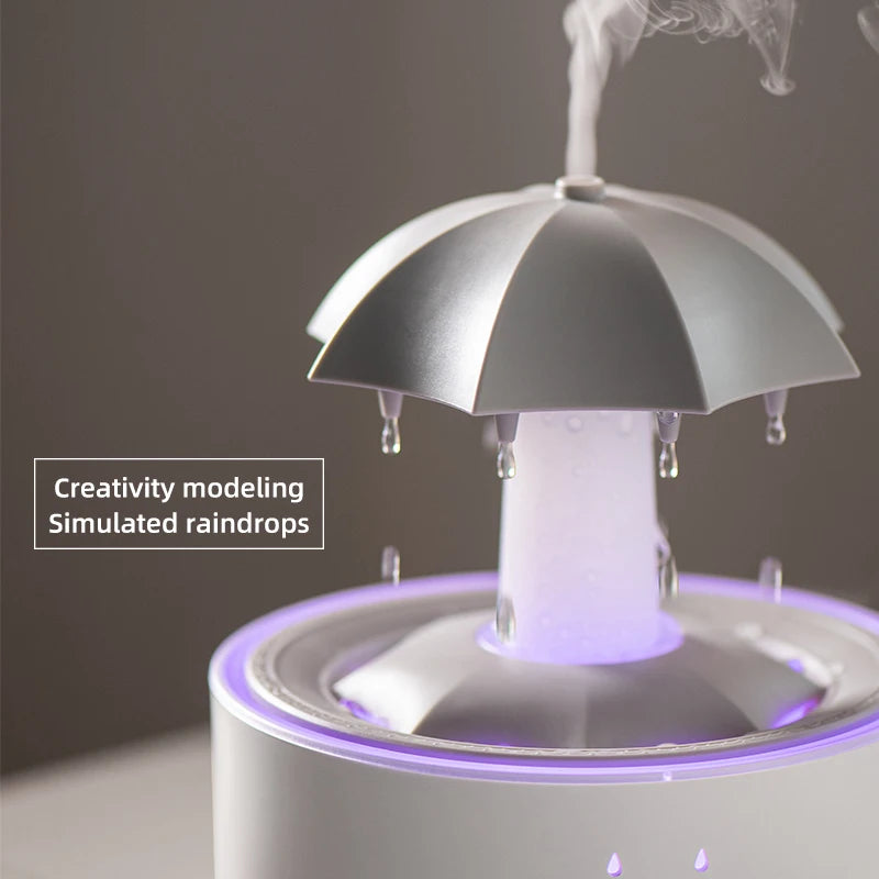 Aierwill V88 Cloud Rain Humidifier & Aroma Diffuser