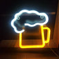 ✨ Dreamy Neon Figure Night Light – LED Wall Decor Lamp for Bedroom, Living Room, or Party ✨