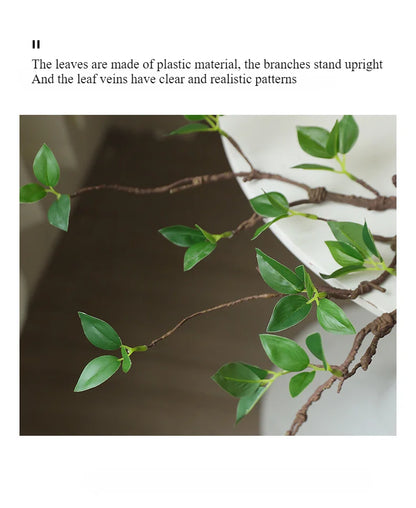 🪵 Artificial Withered Tree Branches with Silk Flowers – Rustic Indoor Decor for Weddings, Parties & Home Styling 🪵