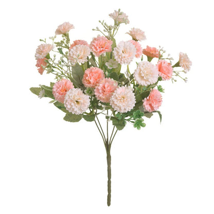 Best Artificial Orange Hydrangea Flower – Silk Wedding Bouquet & Outdoor Decoration for Bridal Shower, DIY Crafts, and Home Decor