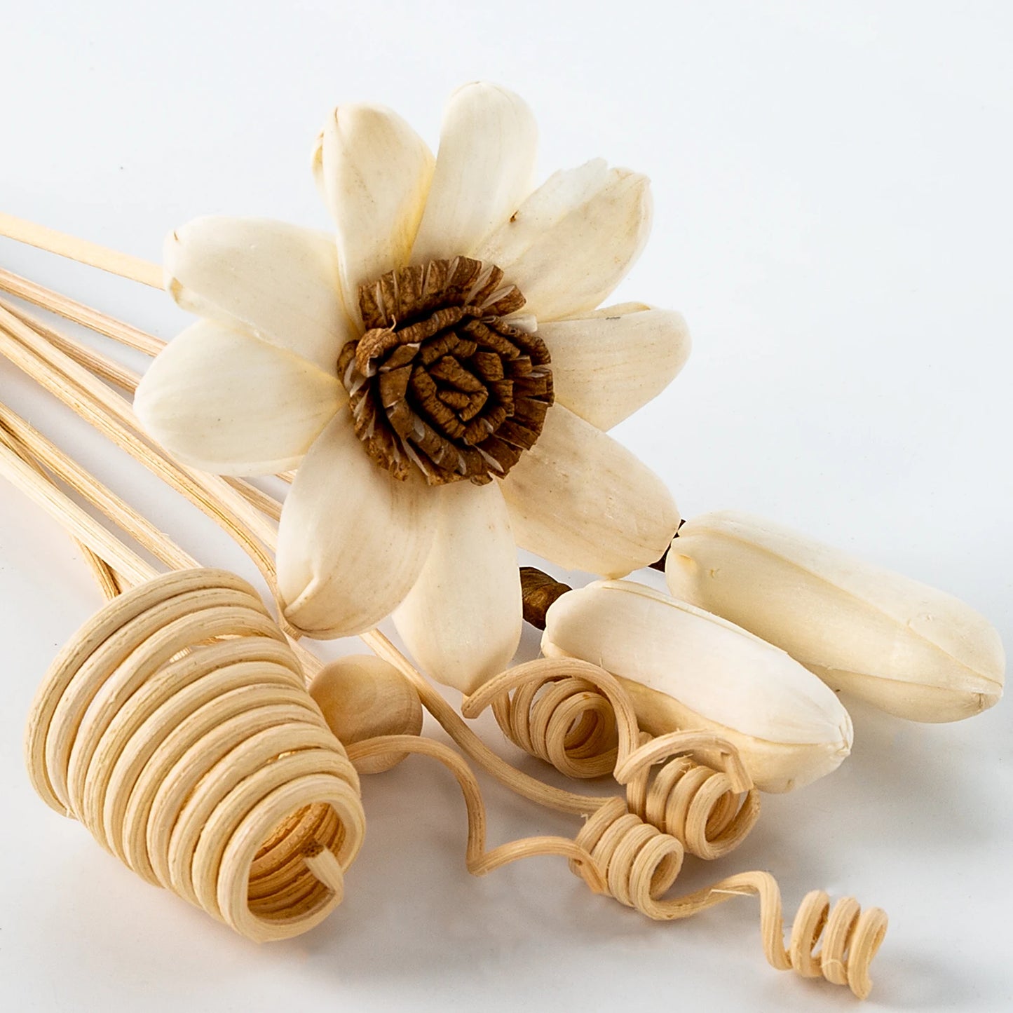 🌿 7pcs Natural Rattan Aromatherapy Diffuser Sticks – 22cm Replacement Reeds for Essential Oil Diffusers 🌿