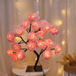 LED Rose Tree Lamp with USB Power – Heinast 3D Floral Light