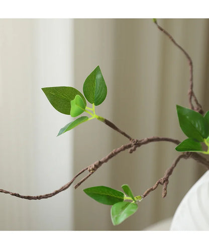 🪵 Artificial Withered Tree Branches with Silk Flowers – Rustic Indoor Decor for Weddings, Parties & Home Styling 🪵