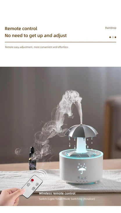 Aierwill V88 Cloud Rain Humidifier & Aroma Diffuser