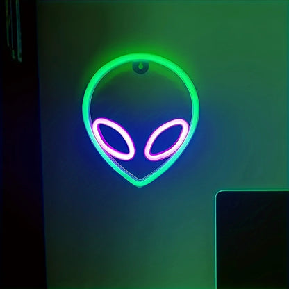 ✨ Dreamy Neon Figure Night Light – LED Wall Decor Lamp for Bedroom, Living Room, or Party ✨