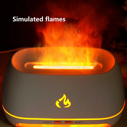 Aroma Diffuser Mini Ultrasonic USB Air Humidifier 3D Flame Diffuser Essential Oils Diffuser Aromatherapy Air Freshener Bedroom