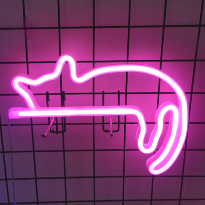 ✨ Dreamy Neon Figure Night Light – LED Wall Decor Lamp for Bedroom, Living Room, or Party ✨