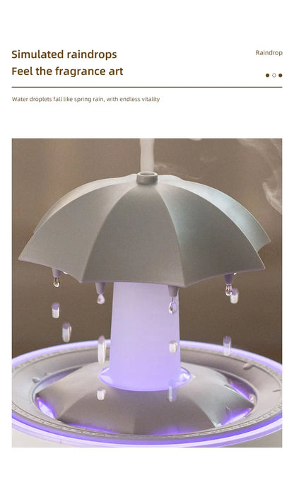 Aierwill V88 Cloud Rain Humidifier & Aroma Diffuser