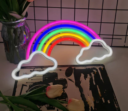 ✨ Dreamy Neon Figure Night Light – LED Wall Decor Lamp for Bedroom, Living Room, or Party ✨