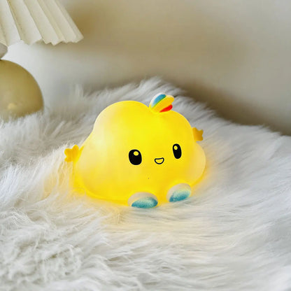 🌟 Cute Cartoon LED Night Light – Battery-Powered Holiday Decor Lamp for Kids’ Bedrooms & Festive Celebrations 🌟
