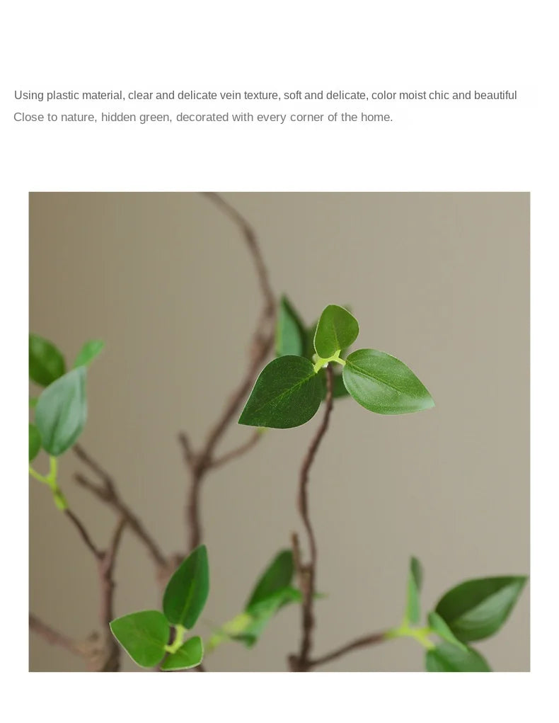 🪵 Artificial Withered Tree Branches with Silk Flowers – Rustic Indoor Decor for Weddings, Parties & Home Styling 🪵