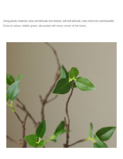 🪵 Artificial Withered Tree Branches with Silk Flowers – Rustic Indoor Decor for Weddings, Parties & Home Styling 🪵